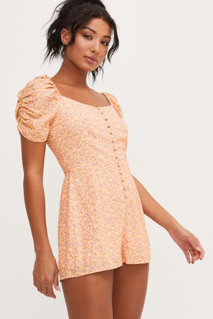 Floral Dreams Romper