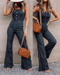 Crowd Pleaser Bell Bottom Jumpsuit