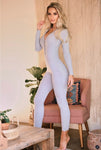 Heather Gray Sleep Onsie
