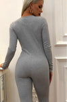 Heather Gray Sleep Onsie
