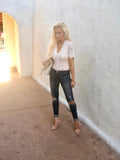 Out On The Town Heel- Nude