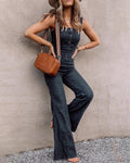 Crowd Pleaser Bell Bottom Jumpsuit